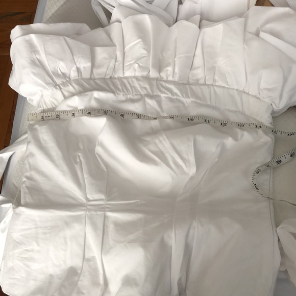 Zara voluminous poplin Top - Picture 11 of 13